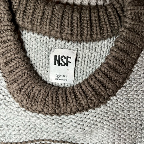 NSF Presley Destroyed Sweater - Picture 4 of 7